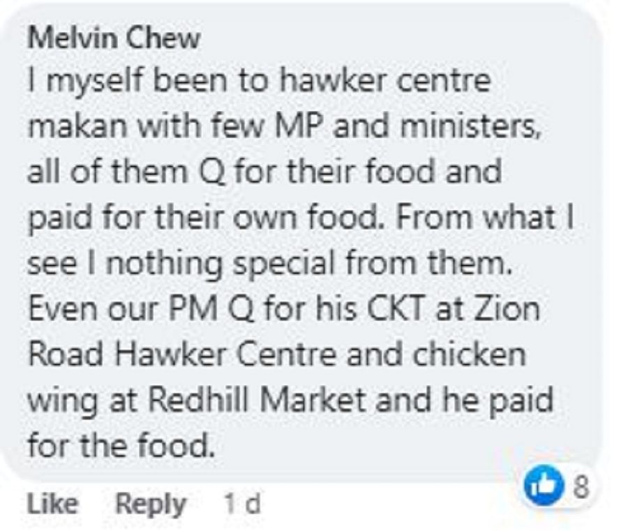 Comment - Melvin Chew