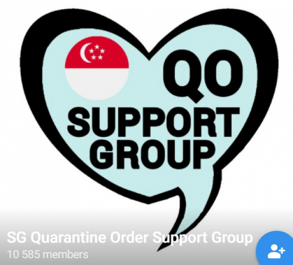 SG Quarantine Order Support Group Telegram群