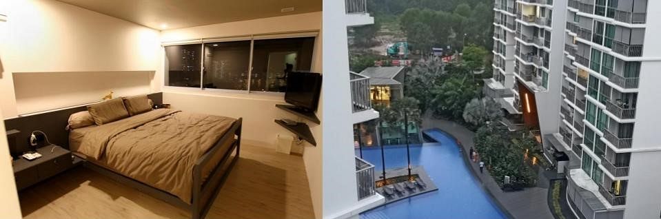 据称，500新元在新加坡能租到一间政府组屋卧房，在马来西亚却能租到两卧室公寓。