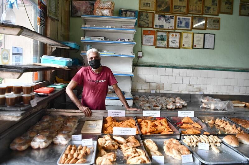  新山老字号萨拉胡丁面包店（Salahuddin Bakery）。