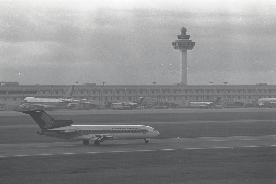 80年代樟宜机场