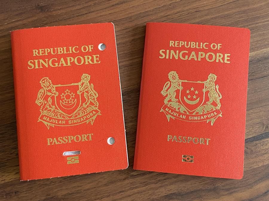 新旧护照