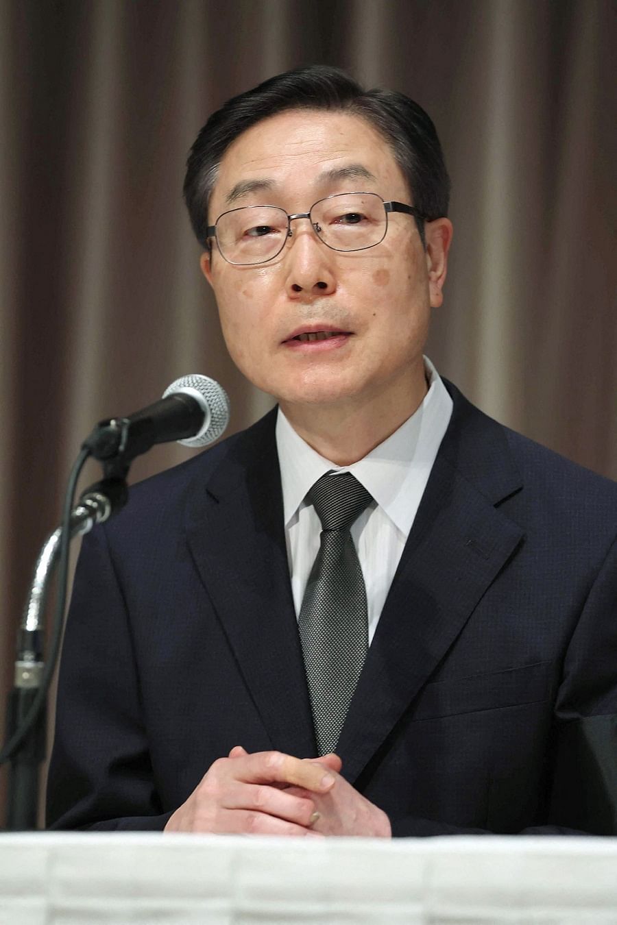 韩国统一教日本分支负责人田中富广