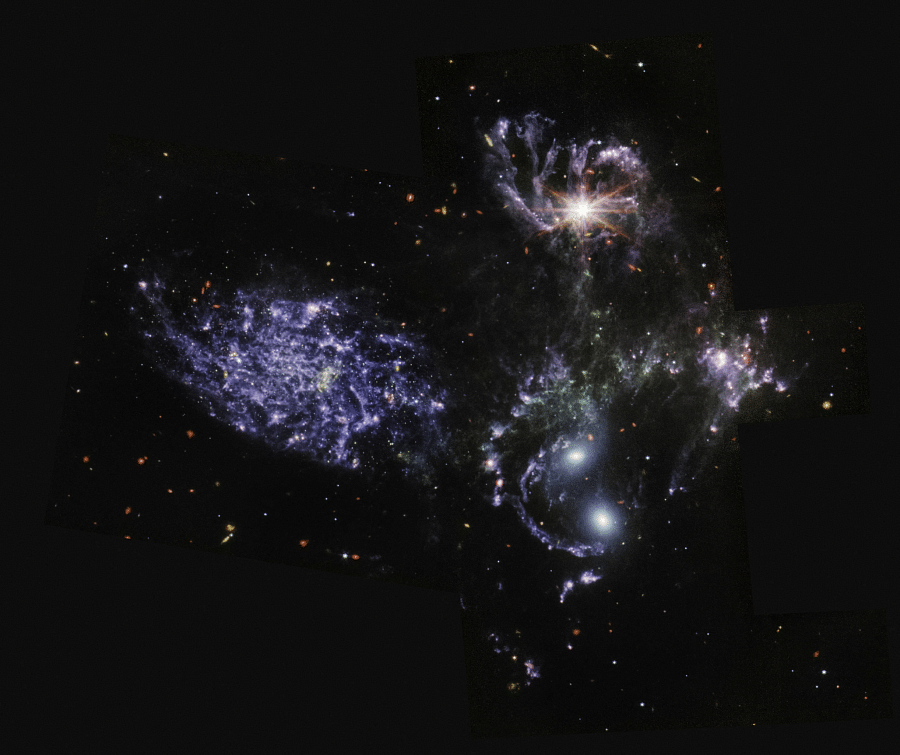 史蒂芬五重星系（Stephan’s Quintet）