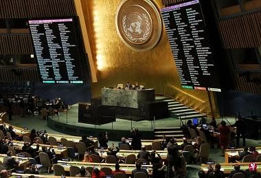 联合国以多数票否决美国承认耶路撒冷为以色列首都的决定。（法新社）