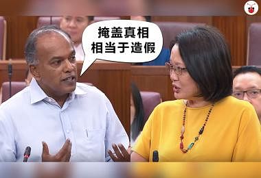 K Shanmugam versus Sylvia Lim