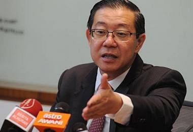 马来西亚财政部长、前槟城首席部长林冠英。