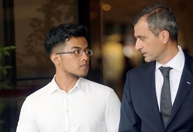 Khairul Naim Mohamad Nasir and lawyer