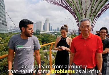 NasDaily新加坡视频还有李显龙总理