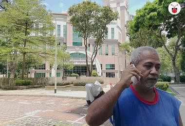马来清洁工蜗居锦茂垃圾收集站新加坡议员迪舒沙协助安排租赁组屋