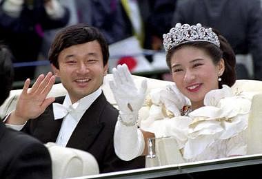 1993年6月9日，日本太子德仁与雅子妃结婚。（风传媒）