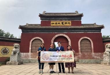不远千里探访河北涿州的卢氏范阳堂，这里是东汉名臣卢植的祖籍地。