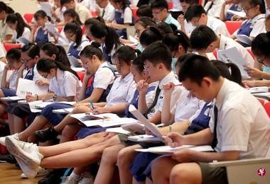 超过70%的新加坡学生害怕失败。