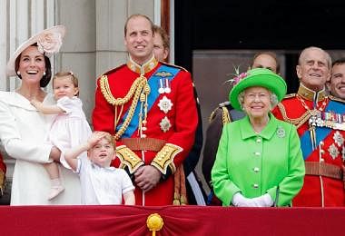 英国女王伊丽莎白二世庆祝90岁生日