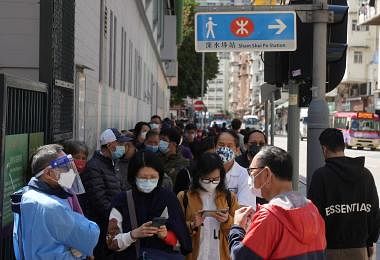 奥密克戎病毒已在香港社区传播开来