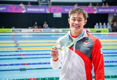 新加坡游泳选手张正伟（Teong Tzen Wei）