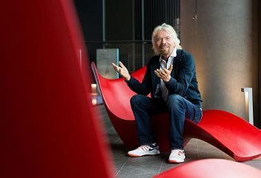 英国亿万富豪、维珍集团创办人布兰森（Sir Richard Branson）