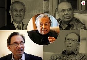 Mahathir and Anwar