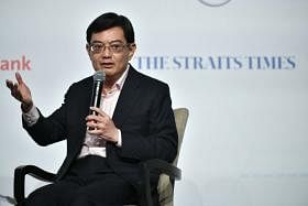 Heng Swee Kiat at ST Forum