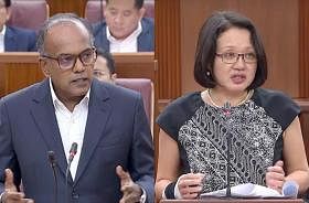 K Shanmugan and Sylvia Lim