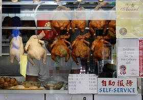 Chicken Rice Stall