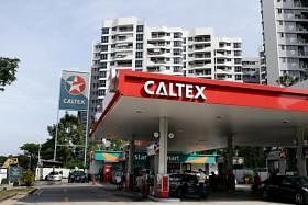 caltex station tampines