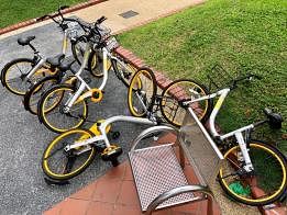 oBike退出新加坡市场，该公司的脚踏车散落在全岛各处，谁来处理？（新明日报）