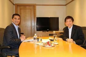 Khaw Boon Wan meeting Azmin in August 2018