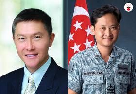 中央公积金局局长黄志平（左）和空军总长陈尉民传将是行动党在下届大选中推出的“新人”。