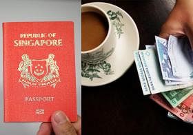 新加坡护照没盖上入境章　马国官员伸手讨50元喝Kopi