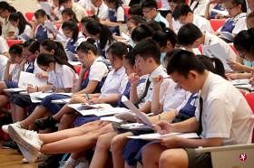 超过70%的新加坡学生害怕失败。