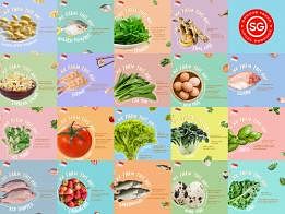 新加坡“土生土长”的19种蔬菜、菌类、水果、鸡蛋、虾、鱼以及牛蛙