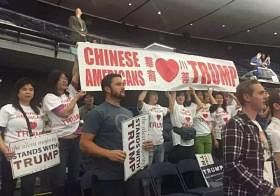 美国华裔支持特朗普