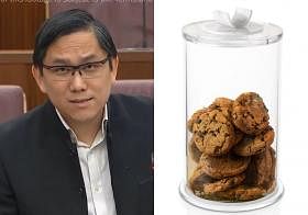 将国家储备金比喻为饼干桶　PAP议员批评反对党是“饼干怪物”