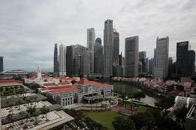 鸟瞰新加坡国会