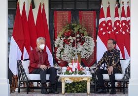 李显龙总理在印尼出席新印领导人非正式峰会
