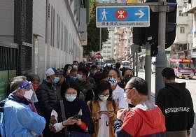 奥密克戎病毒已在香港社区传播开来