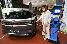 电动车销量比率低于全球平均　新加坡实现“全绿能”车辆须解决两大障碍