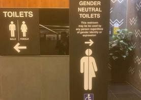 本地大学也设有性别中立厕所