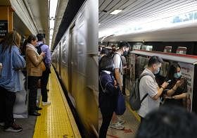 纽约地铁推人落轨频传　为何不安装类似新加坡的月台屏蔽门？
